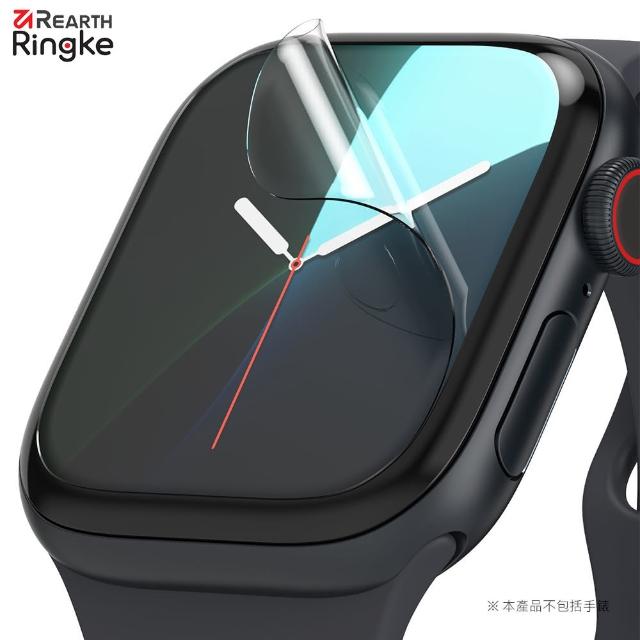 【Ringke】Apple Watch 10 42mm/46mm 滿版螢幕保護貼-3入(Rearth Dual Easy Film 保貼)