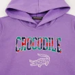 【Crocodile Junior 小鱷魚童裝】『小鱷魚童裝』經典鱷魚LOGO 連帽上衣(產品編號 : U66418-07 大碼款)