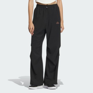 【adidas 愛迪達】運動褲 長褲 女褲 TECH PARA PNT(JJ1099)