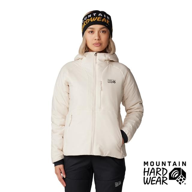 【Mountain Hardwear】Kor Stasis Hoody 輕量透氣防潑水化纖連帽外套 女款 滑石粉 #2092751