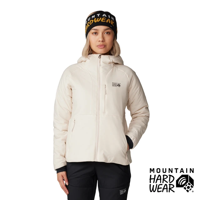 Mountain Hardwear Kor Stasis™ Hoody 輕量透氣防潑水化纖連帽外套 女款 滑石粉 #2092751