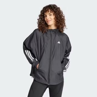 【adidas 愛迪達】運動服 風衣 連帽 女外套 HYGLM WINDB(IS8036)