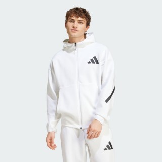 【adidas 愛迪達】運動服 風衣 連帽 男外套 M Z.N.E. FZ(JF2443)