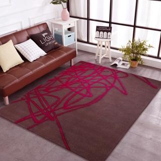 【SDL Home 山德力】ESPRIT 羊毛地毯 千幻170X240CM(德國品牌 立體 線條)