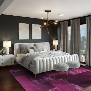 【SDL Home 山德力】ESPRIT 地毯 紫淵 170X240CM(德國品牌 紫色 閃色)