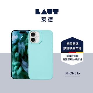 【LAUT 萊德】iPhone 16 磁吸輕量保護殼-天空藍(支援MagSafe功能)