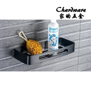 【H5183-1】304不鏽鋼（單層）霧黑置物架(工業風.配件.浴室.置物架.不銹鋼.牆角架.層架.收納.衛浴)