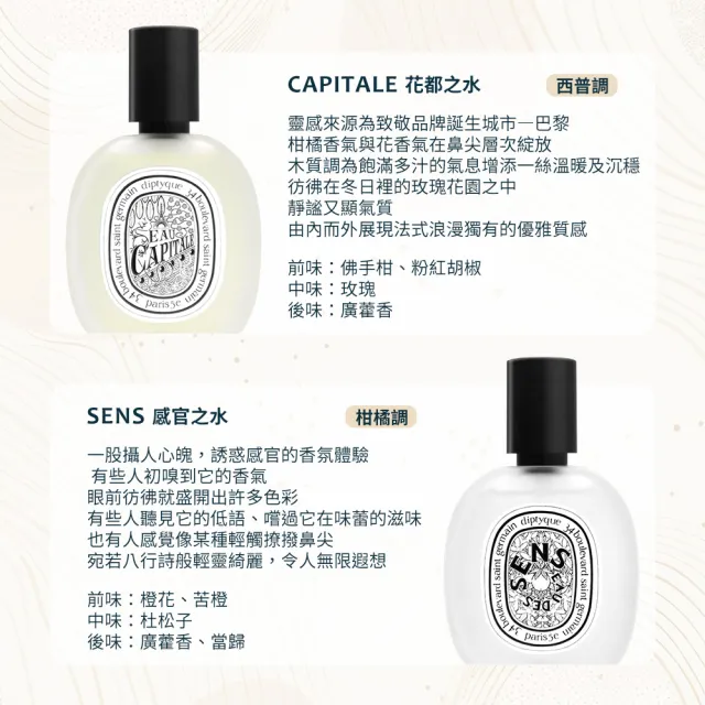 【Diptyque】髮香噴霧 30ml 多款任選(國際航空版)