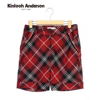 【Kinloch Anderson】格紋花邊口袋短褲 金安德森女裝(KA0265211 紅格)