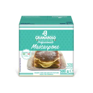 【Granarolo 葛蘭納諾】義大利長效瑪斯卡彭500g(UHT Mascarpone)