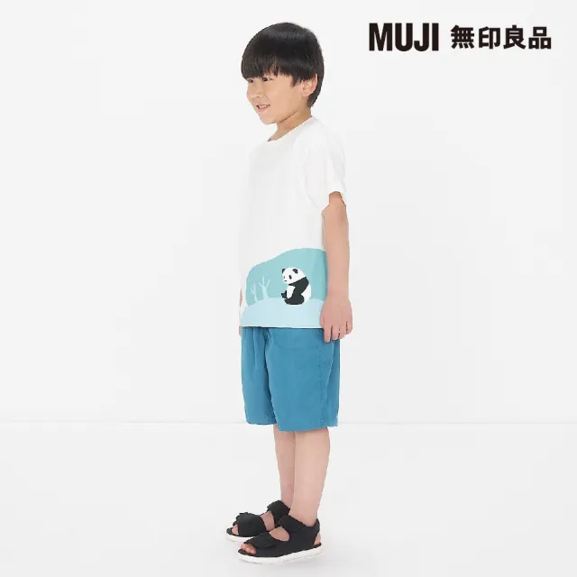 【MUJI 無印良品】兒童印花短袖T恤(共6色)