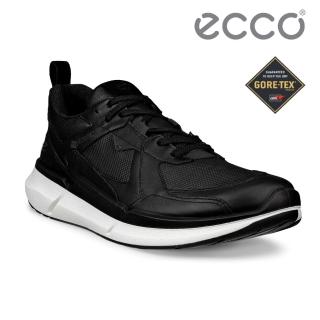 【ecco】BIOM 2.2 M 健步戶外防水休閒運動鞋 男鞋(黑色 83081451094)