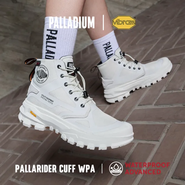 【Palladium】PALLARIDER CUFF WPA黃金大底赤標防水靴/防水鞋/休閒鞋-男鞋/女鞋-四色任選