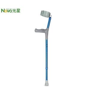 【NOVA 光星】工學握把前臂柺杖 單入組(行走輔助柺杖#輕便柺杖#安全柺杖#康復柺杖#可調節柺杖#柺杖推薦)
