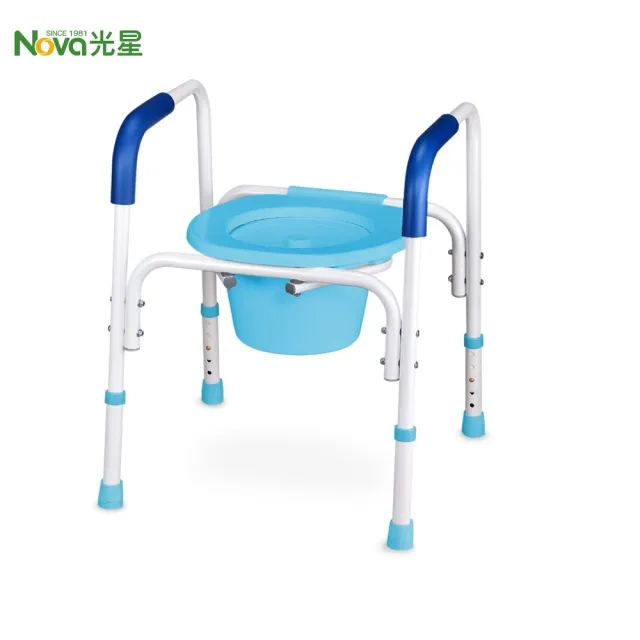 【NOVA 光星】無背款便盆椅(無障礙馬桶椅#輔助便盆椅#老人衛浴#安全便椅#無背便椅#家用便盆椅#便盆椅推薦)