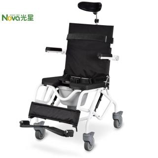 【NOVA 光星】Baja 空中傾倒便盆椅(#空中傾倒設計#擺位型洗澡椅#地心引力作用#重心保持#臀部支撐#背部支撐)