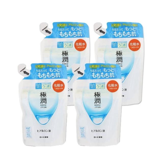 【肌研】極潤保濕化妝水 補充包 170ml 四入組(平輸商品)