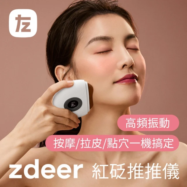 zdeer 左點 紅砭推推儀 溫感按摩器(溫感按摩器)