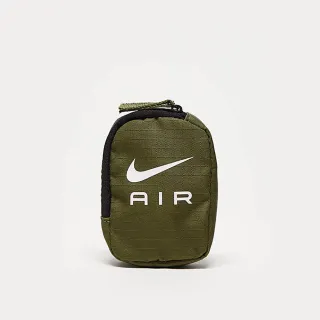 【NIKE 耐吉】POUCH AIR 軍綠色識別證帶包 貼身零錢包 斜肩包 小廢包腰包 隨身包 頸掛小包(N1007479204OS)