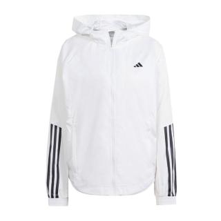 【adidas 愛迪達】HYGLM WINDB 女 連帽 外套 風衣 運動 訓練 慢跑 寬鬆 愛迪達 白(IS8042)