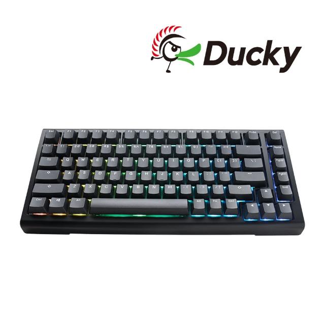 【Ducky】ProjectD Tinker 75% RGB機械式鍵盤 經典黑 中文(茶軸/青軸/紅軸/銀軸)