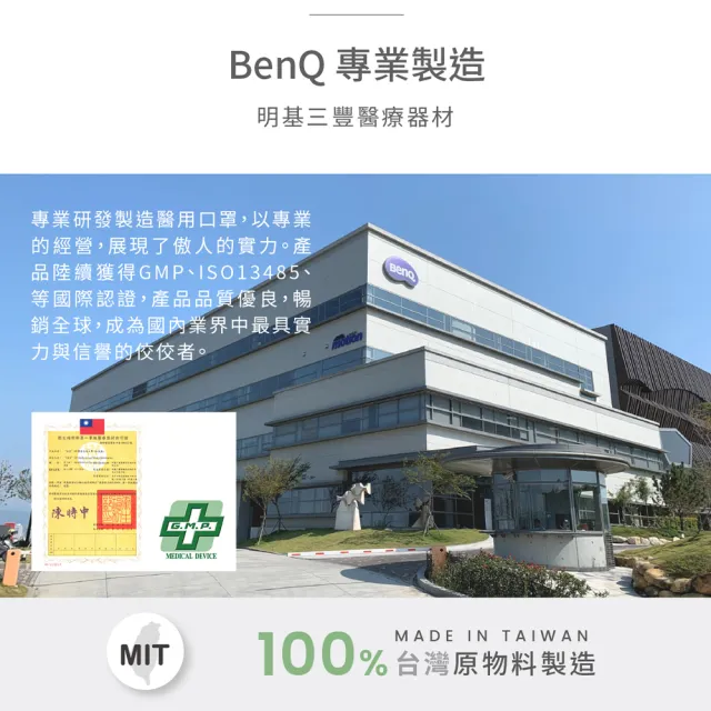 【明基健康生活】怡安 TN95/D2 醫療防護四層立體口罩(10片/盒 單片包裝 官方直營)