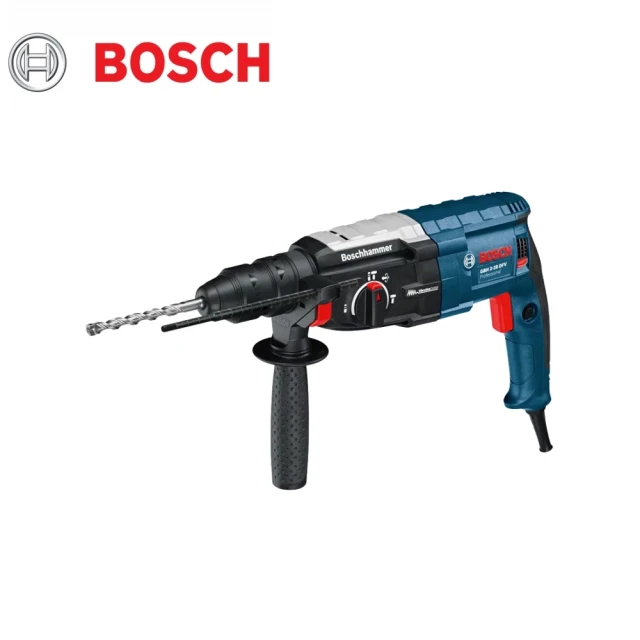 BOSCH 博世 GBH 2-28DFV 850W 超強鎚擊力 四溝 三用款 免出力 鎚鑽 電鑽(BOSCH GBH 2-28DFV 主機)