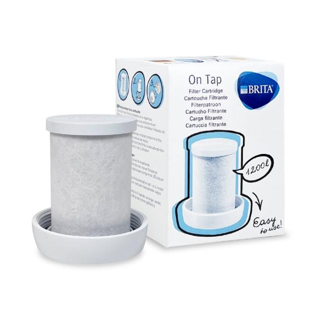 德國原裝 BRITA On Tap 龍頭式濾水器濾芯 4入組，Maxtra+ 技術高效過濾氯味、重金屬與雜質，提供清新健康飲用水。專為 BRITA #124974 龍頭式濾水器設計，安裝簡易，持續 1 個月濾淨量達 100 升。BRITA 濾芯讓家用水龍頭即變淨水機，環保節省又便利，適合追求高品質飲水的家庭使用！