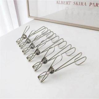 【生活King】304不銹鋼萬用掛勾線夾(12入)