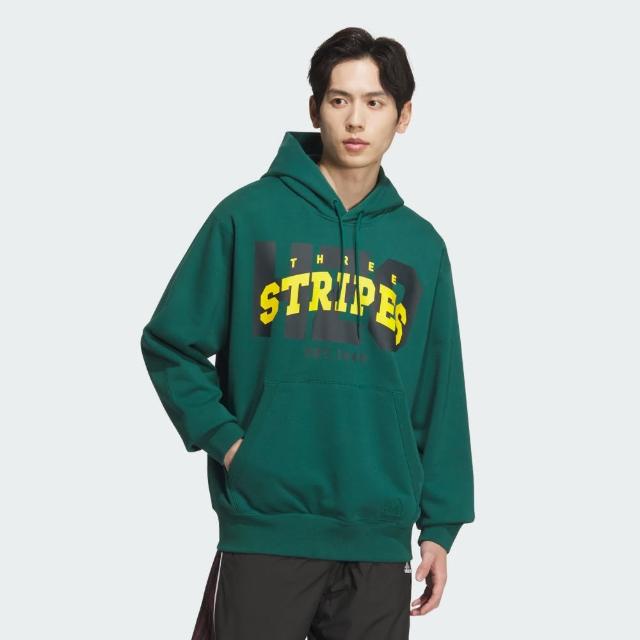 【adidas 愛迪達】COLLEGIATE 連帽上衣 男 JG8549