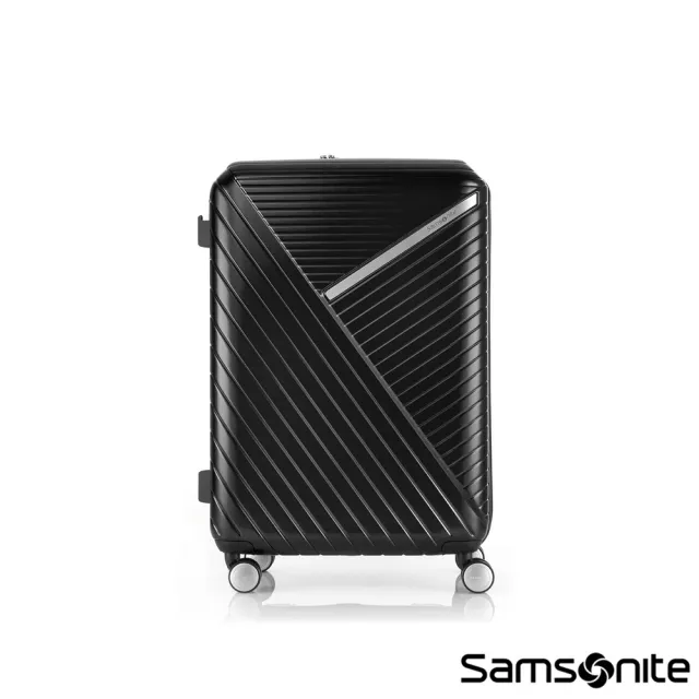 【Samsonite 新秀麗】25吋 ROBEZ 可擴充PC防盜拉鍊TSA行李箱(多色可選)