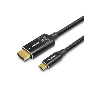 【POLYWELL】Type-C轉HDMI 4K60Hz 影音傳輸線 /2米