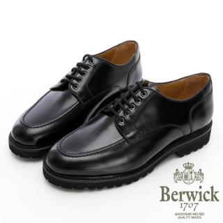【GEORGE 喬治皮鞋】Berwick西班牙進口-VIBRAM耐磨U型綁帶紳士鞋 -黑435021KM10