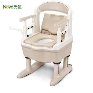 【NOVA 光星】Just Fit 可攜便器椅(安壽便器椅#老人輔助用品#便盆椅推薦#衛浴安全座椅#防尿外漏)