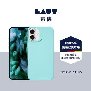 【LAUT 萊德】iPhone 16 Plus 磁吸輕量保護殼-天空藍(支援MagSafe功能)