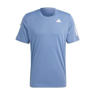 【adidas 愛迪達】Club Smu3s Tee 男 短袖 上衣 運動 訓練 吸濕排汗 透氣 霧藍(IY3218)