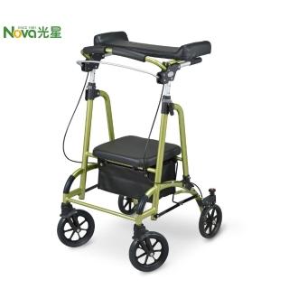 【NOVA 光星】前臂支撐型助步車(姿勢控制型助步車#舒適支撐臺#後輪阻力調整#加寬前輪#戶外行動#行動輔助)