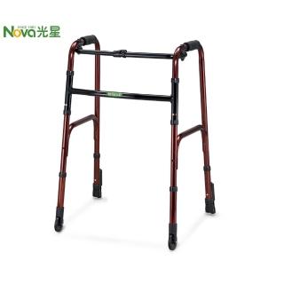 【NOVA 光星】推推輪管型助行器(外徑1吋#結構鋼材#步行輔助#防跌倒#步態復健#輕量設計#行動輔助)