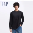 【GAP】男女裝 Logo純棉印花圓領長袖T恤-多款任選(622781&636018&637105)
