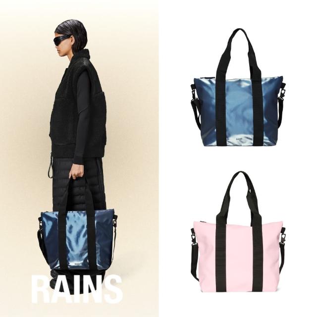 【RAINS官方直營】Tote Bag Mini W3 經典防水休閒迷你托特包(兩色可選)