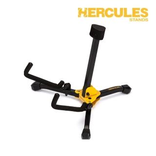 【Hercules 海克力斯】GS402BB 迷你攜帶式電吉他架／穩固可靠的支撐(貝斯架 樂器架 STAND 吉他架 折疊式)
