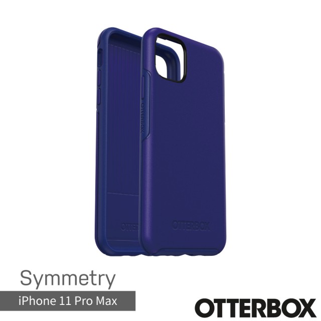 【OtterBox】iPhone 11 Pro Max 6.5吋 Symmetry 炫彩幾何保護殼(藍)