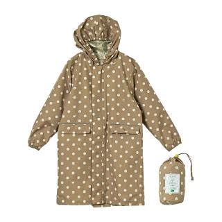 【KIU】日本 兒童雨衣 一萬耐水壓 120-140cm(和平波卡圓點L)