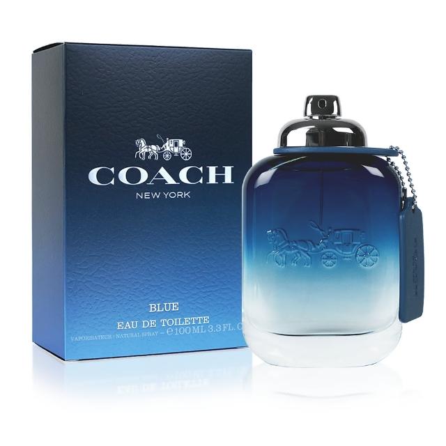 【COACH】Blue 時尚藍調男性淡香水100ml(平行輸入)