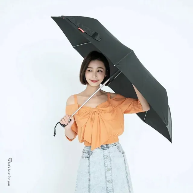 【雨傘王】BigRed將將好 8骨抗風 自動傘 折疊傘 防潑水 快乾 抗風傘骨 1-2人撐(終身免費維修*)
