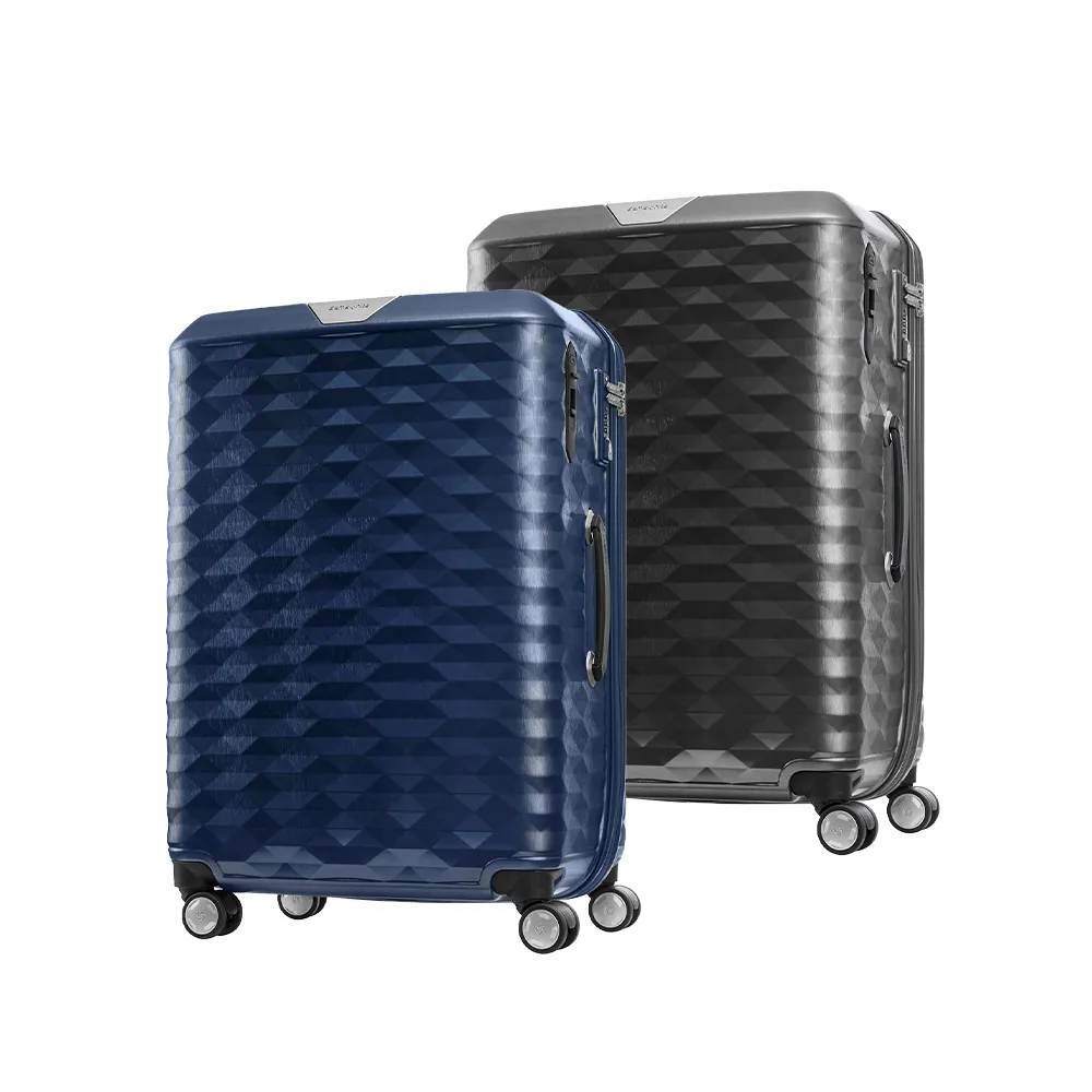 【Samsonite 新秀麗】28吋Polygon 極致奢華PC煞車雙輪TSA行李箱(多色可選)