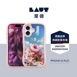 【LAUT 萊德】iPhone 16 Plus 磁吸耐衝擊保護殼-3D甜甜圈(支援MagSafe功能)