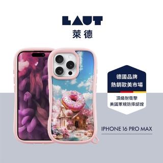 【LAUT 萊德】iPhone 16 Pro Max 磁吸耐衝擊保護殼-3D甜甜圈(支援MagSafe功能)