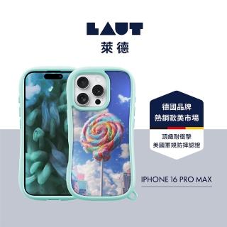 【LAUT 萊德】iPhone 16 Pro Max 磁吸耐衝擊保護殼-3D棒棒糖(支援MagSafe功能)