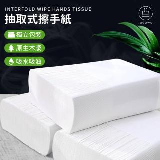 【Jo Go Wu】抽取式擦手紙-40入(去油汙紙/餐巾紙/擦手巾/吸油紙/擦手紙/衛生紙/廚房紙巾)